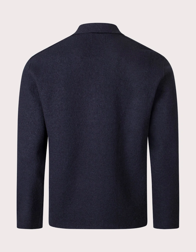 Jonas Boiled Wool Overshirt