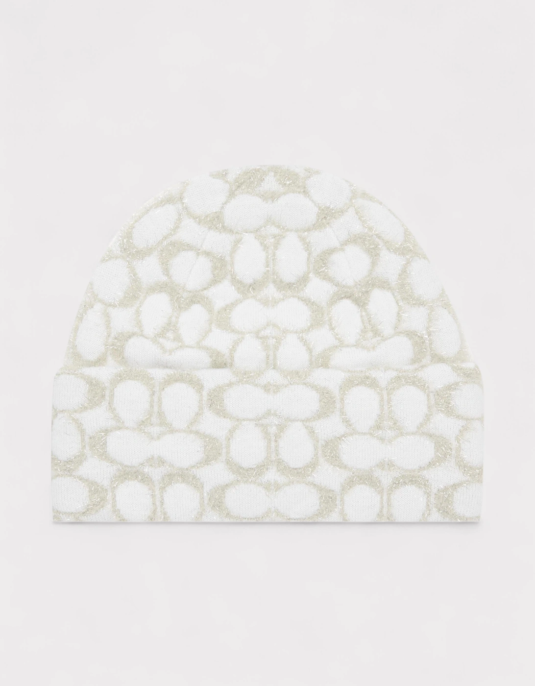Women's Natural Metsig Beanie White