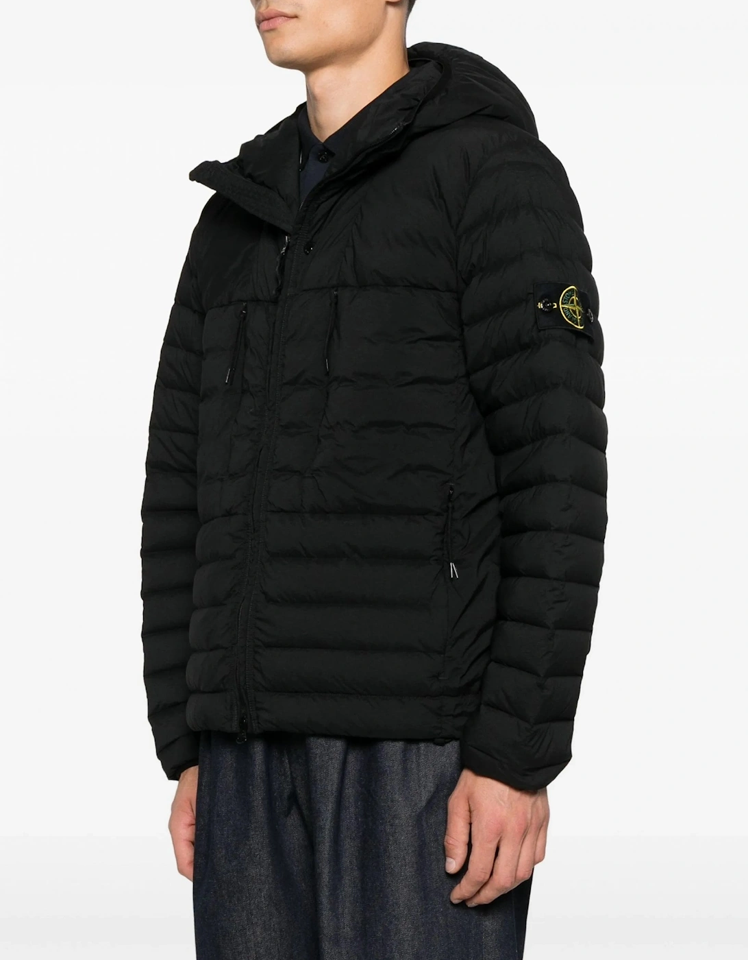S0183 Mid Weight Down Jacket Black