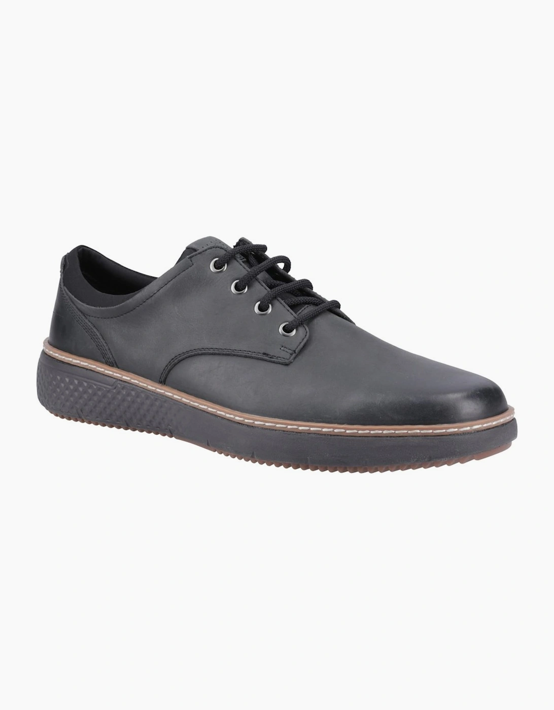 Hush Puppies Men's Kash Mens Lace Up Shoes - Black - Size: 12