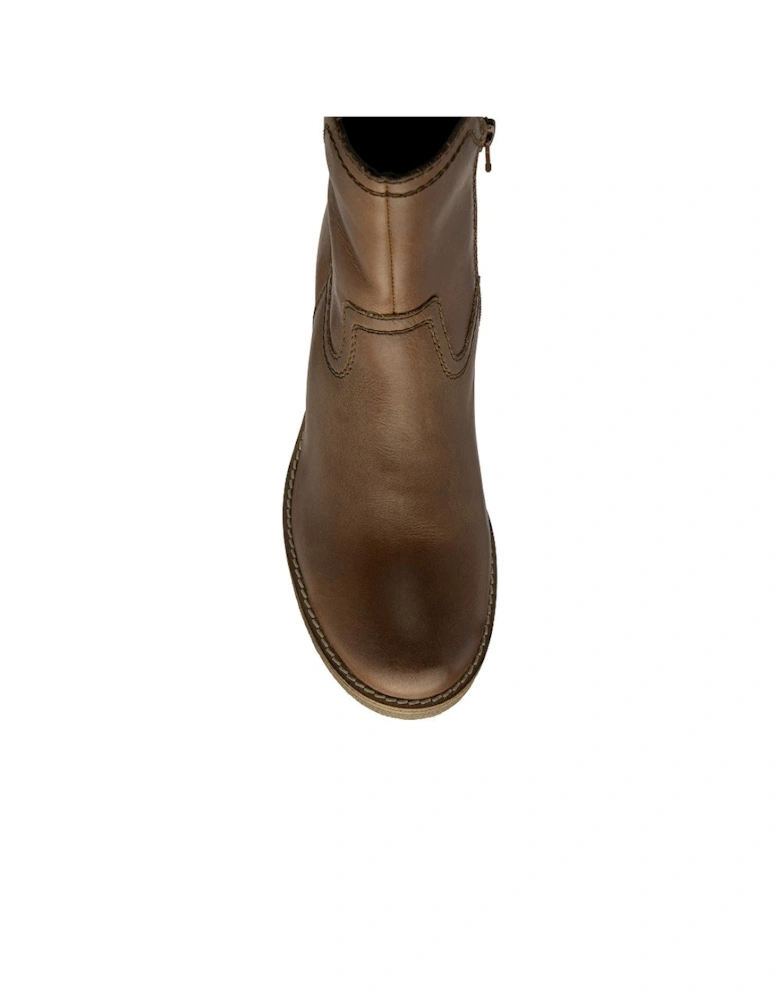 Lawers Womens Heeled Ankle Boots