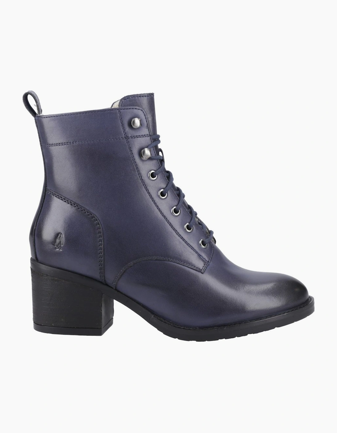 Hush Puppies Women's Navy Harriet Biker Boots - Size 4
