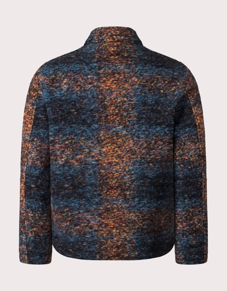 Gael Checkered Wool Blend Jacket