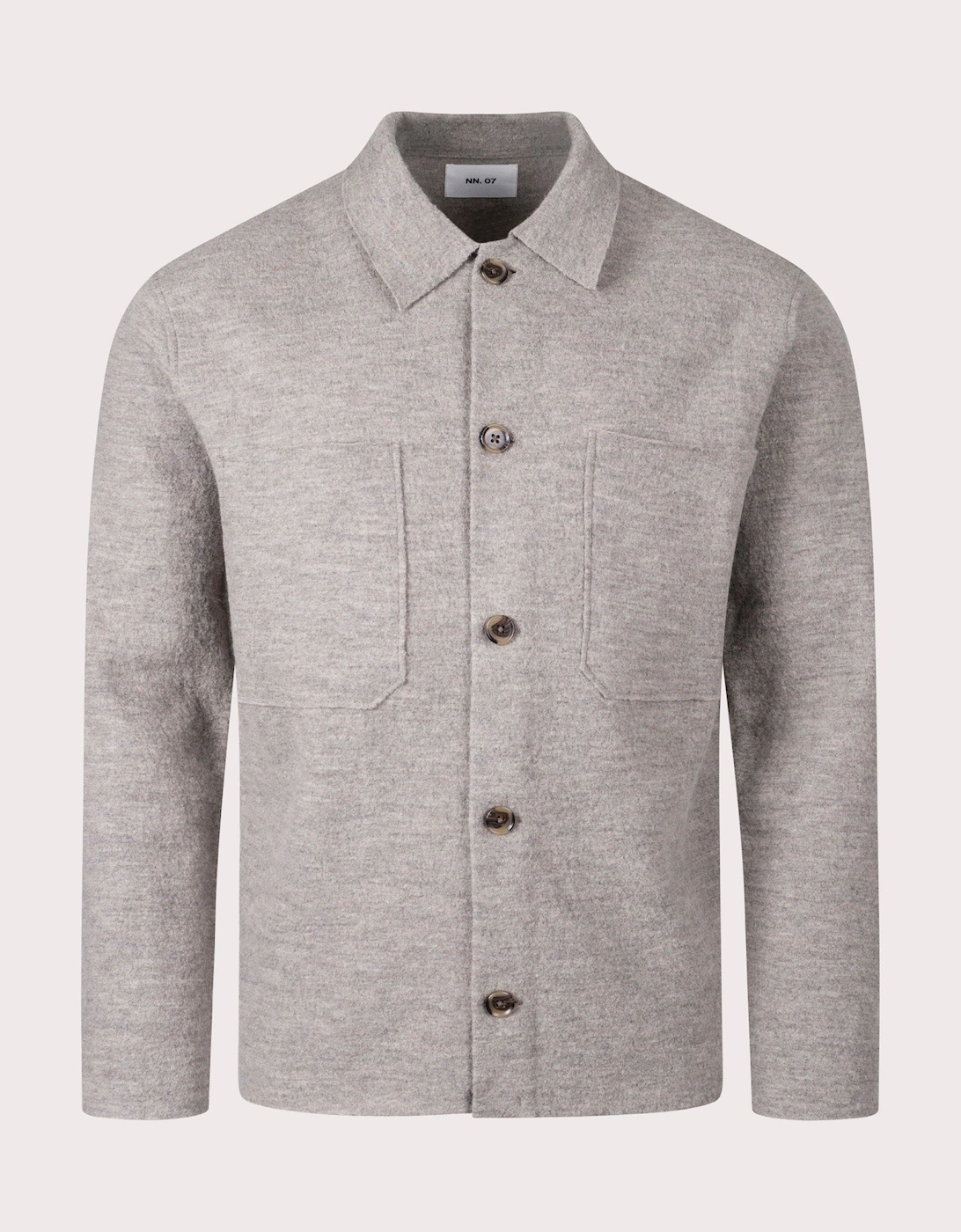 Jonas Boiled Wool Overshirt, 3 of 2