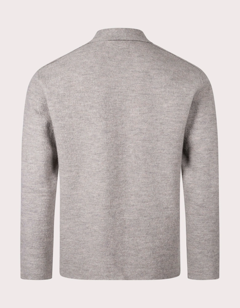 Jonas Boiled Wool Overshirt