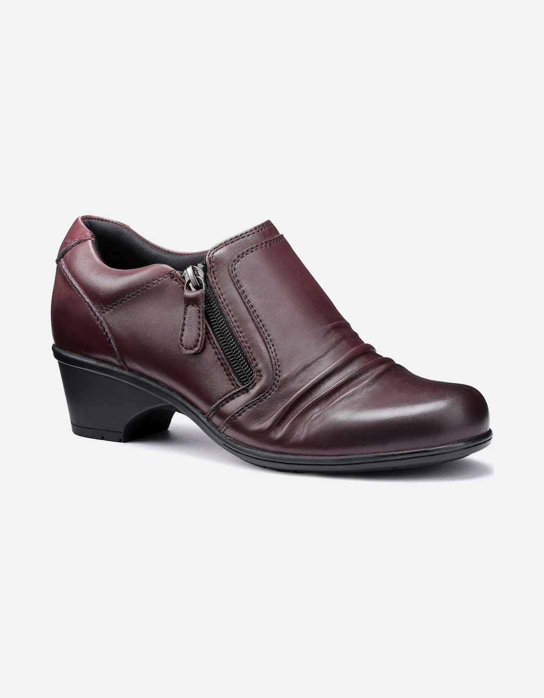 Sutton Wide Fit Womens Mid Heeled Shoes, 5 of 4