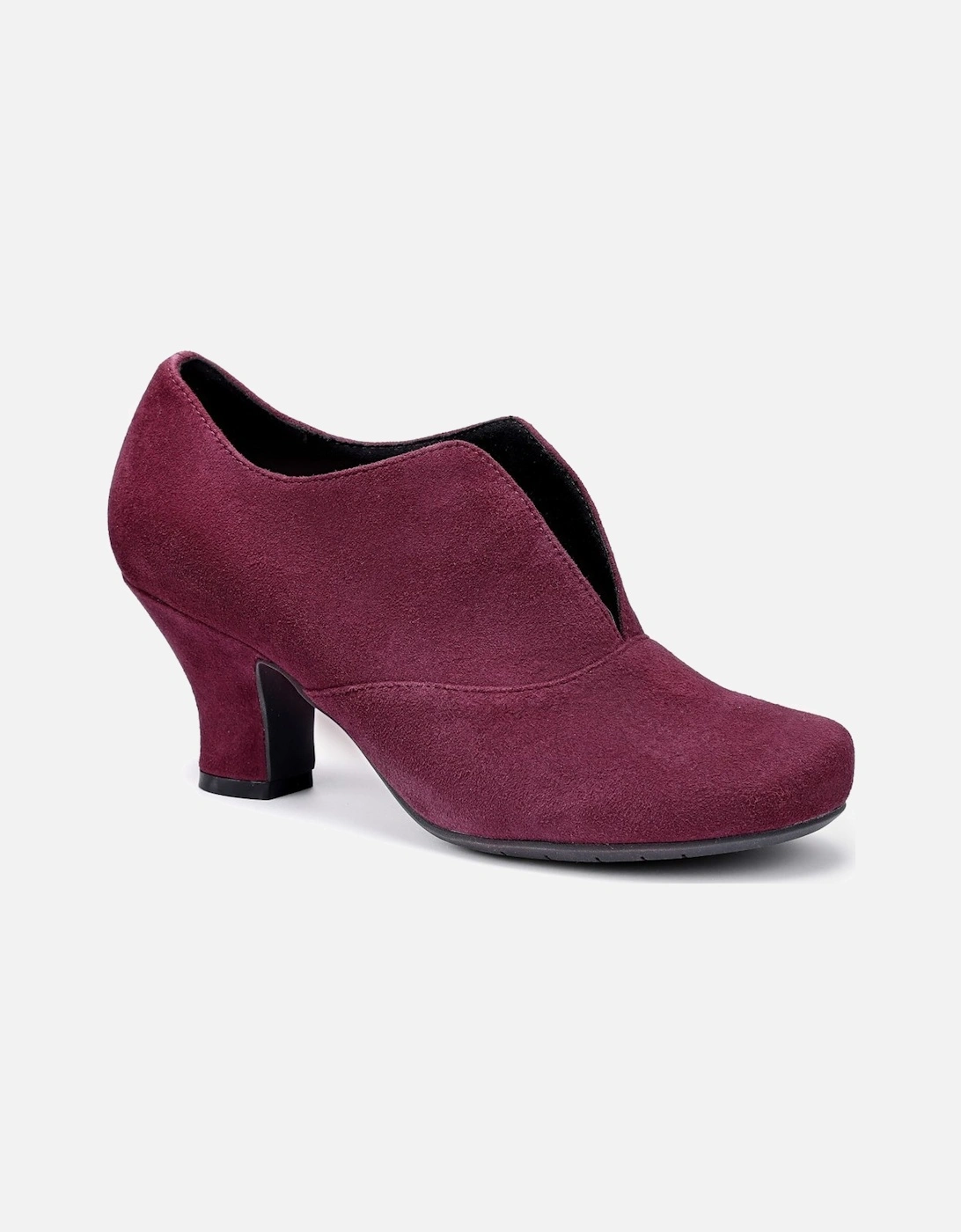 Hotter Women's Waltz Womens High Cut Court Shoes - Red - Size: 3