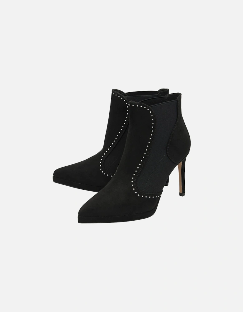 Polla Womens High Heeled Ankle Boots