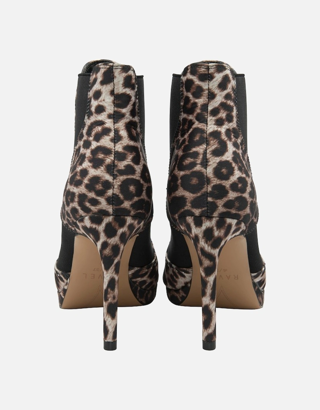 Polla Womens High Heeled Ankle Boots