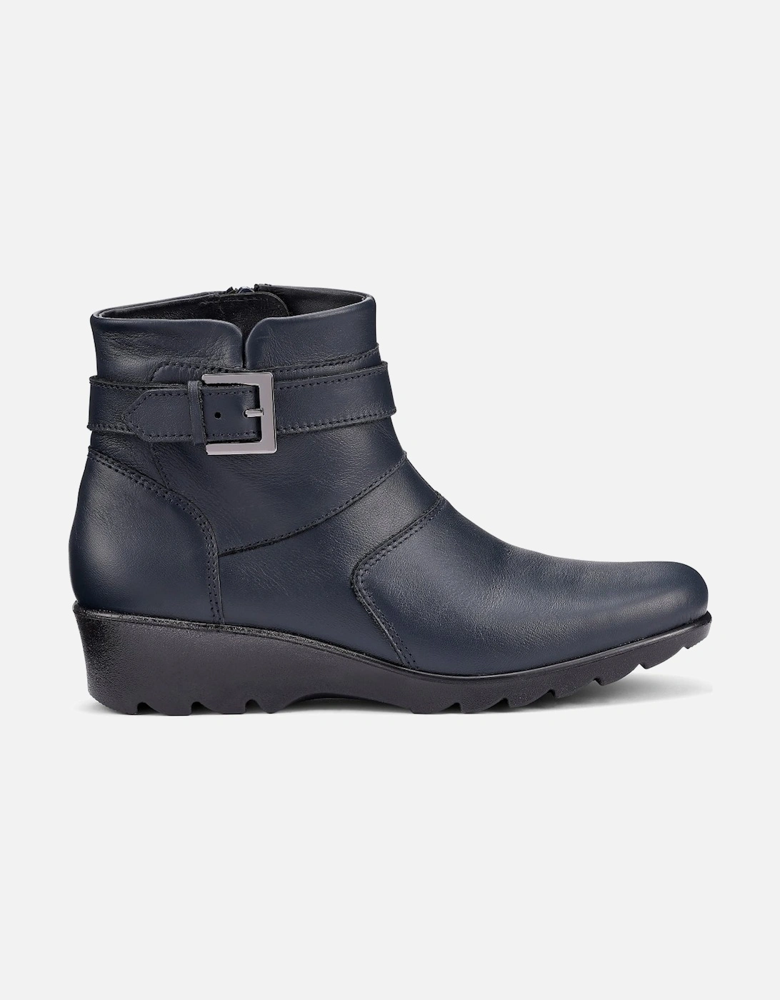 Foxton Womens Low Wedge Boots