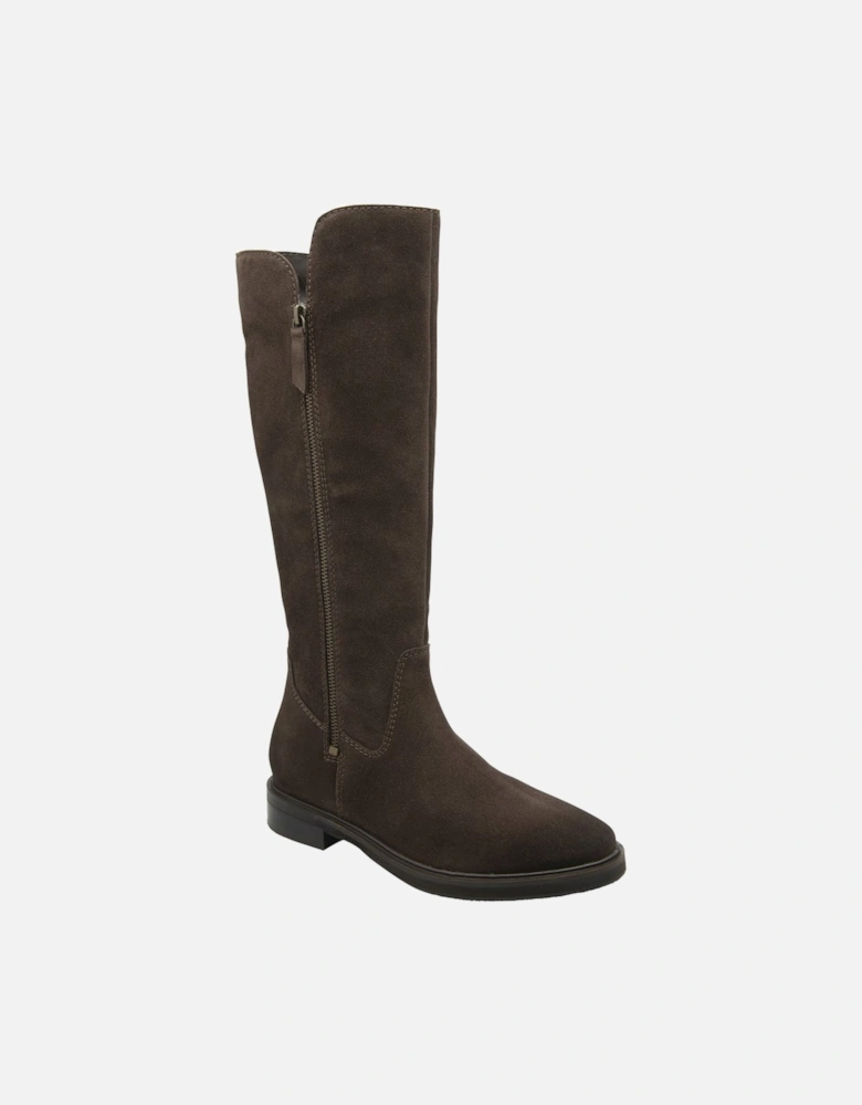 Ashington Low Heeled Knee High Boots