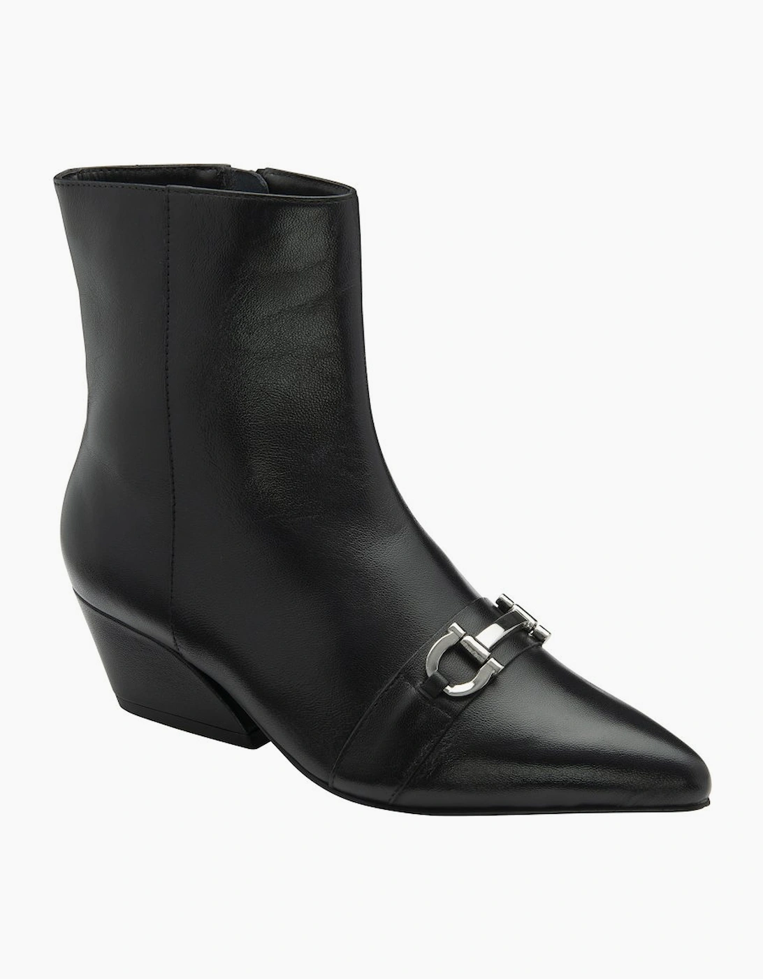 Ravel Women's Aydon Womens Western Style Ankle Boots - Black - Size: 8