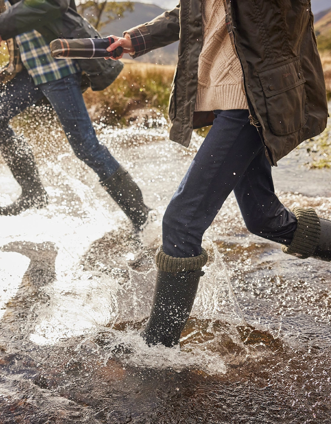 BEDE Womens Tall Wellies Olive