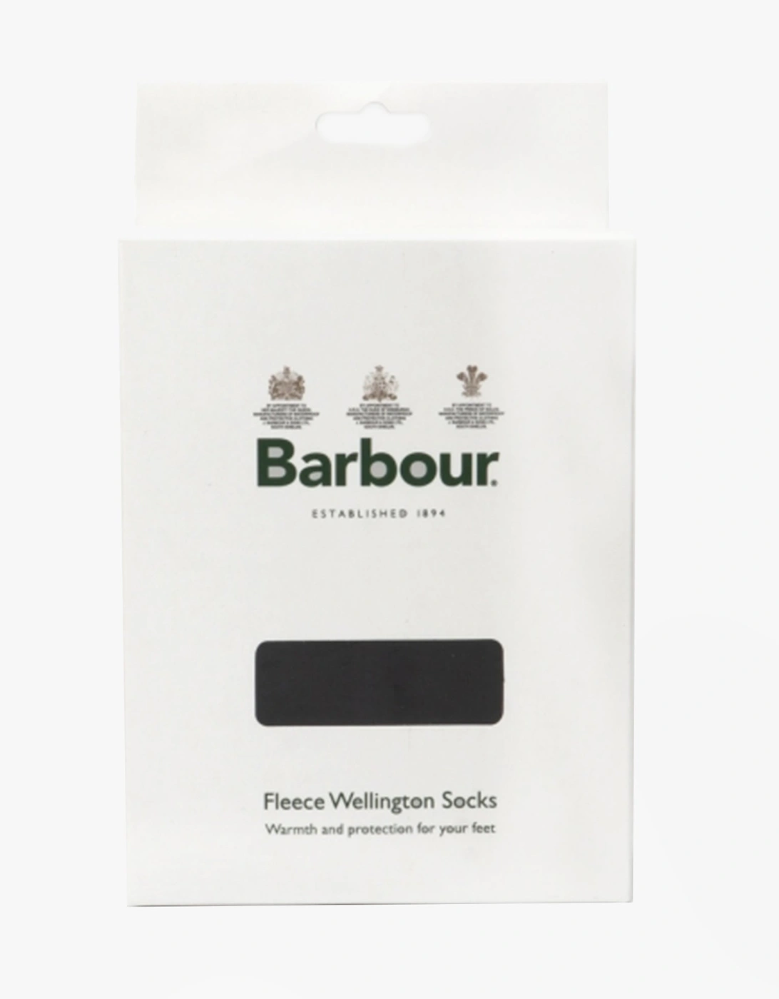 Fleece Wellington Unisex Socks Black