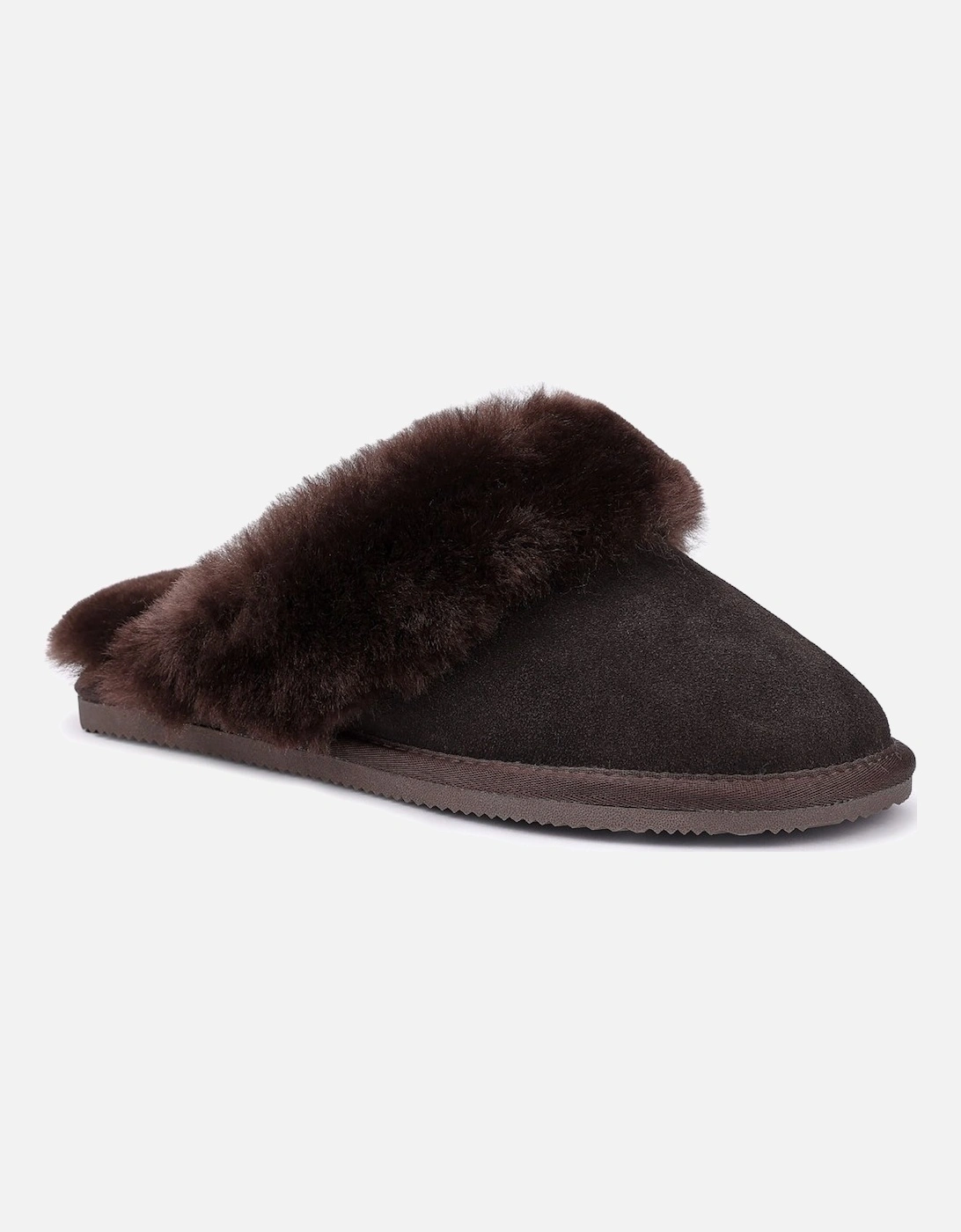 Candy Womens Sheepskin Slippers, 5 of 4