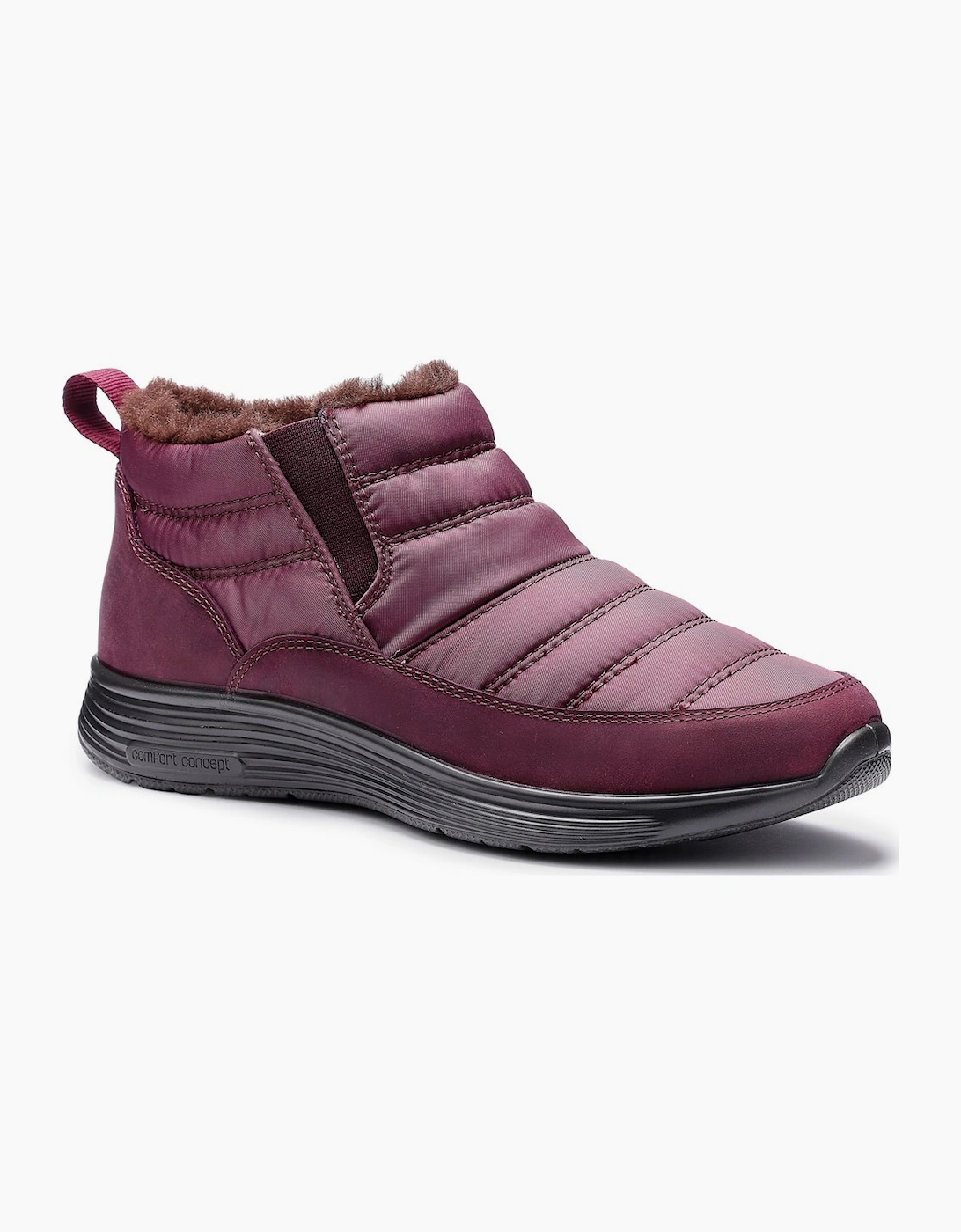 Hotter Women's Red Frost Ankle Boots - Size: 6.5