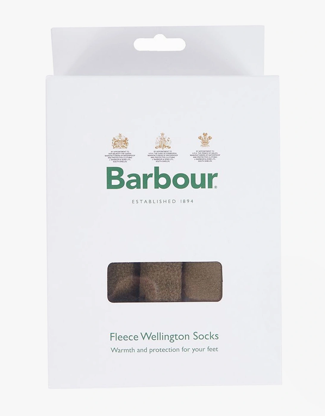 Fleece Wellington Unisex Socks Olive