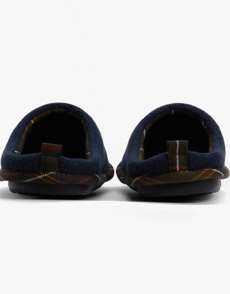 HEXHAM Mens Mule Slippers Navy