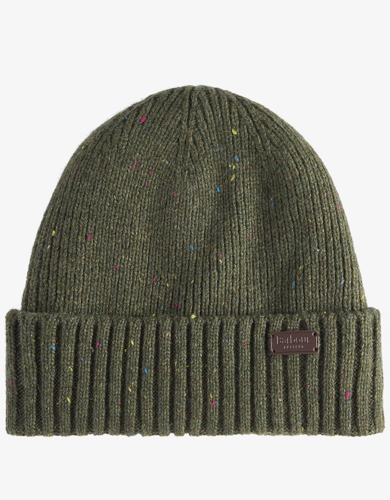 CARLTON FLECK BEANIE & SCARF Gift Set Mens Olive
