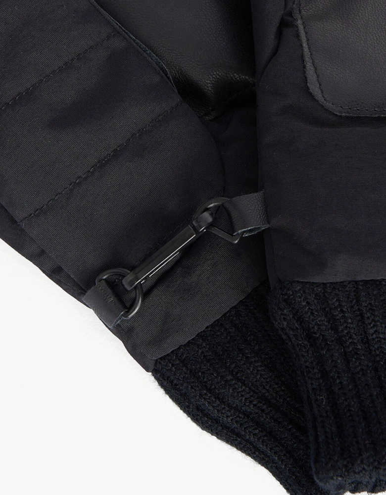 BANFF QUILTED Mens Gloves Black