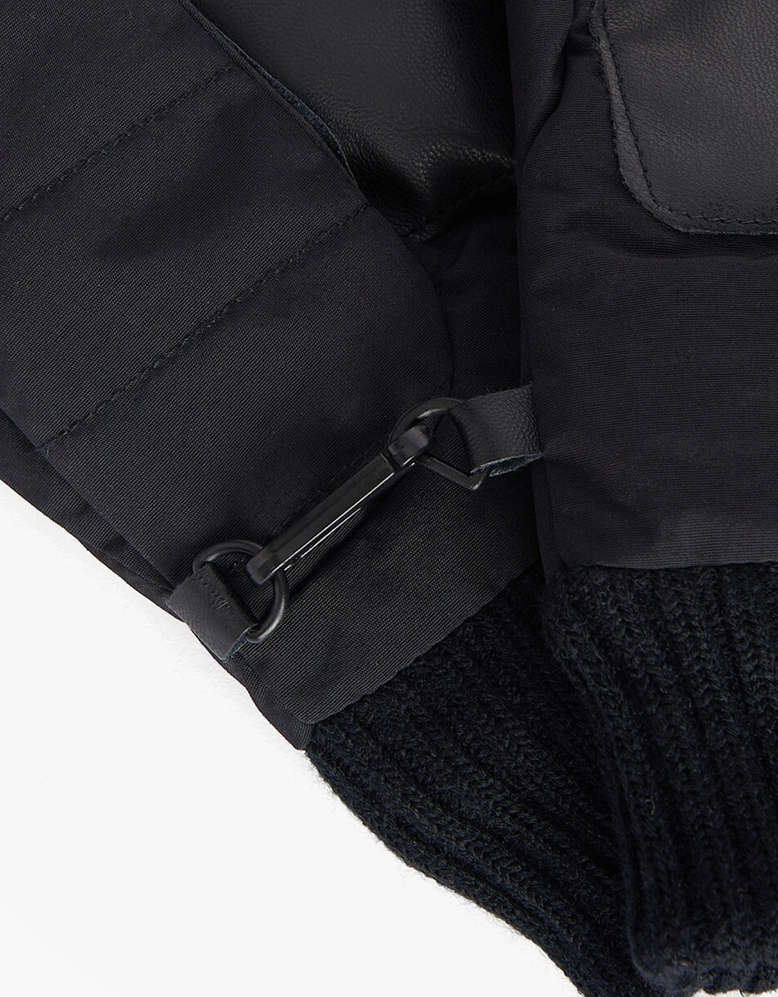 BANFF QUILTED Mens Gloves Black