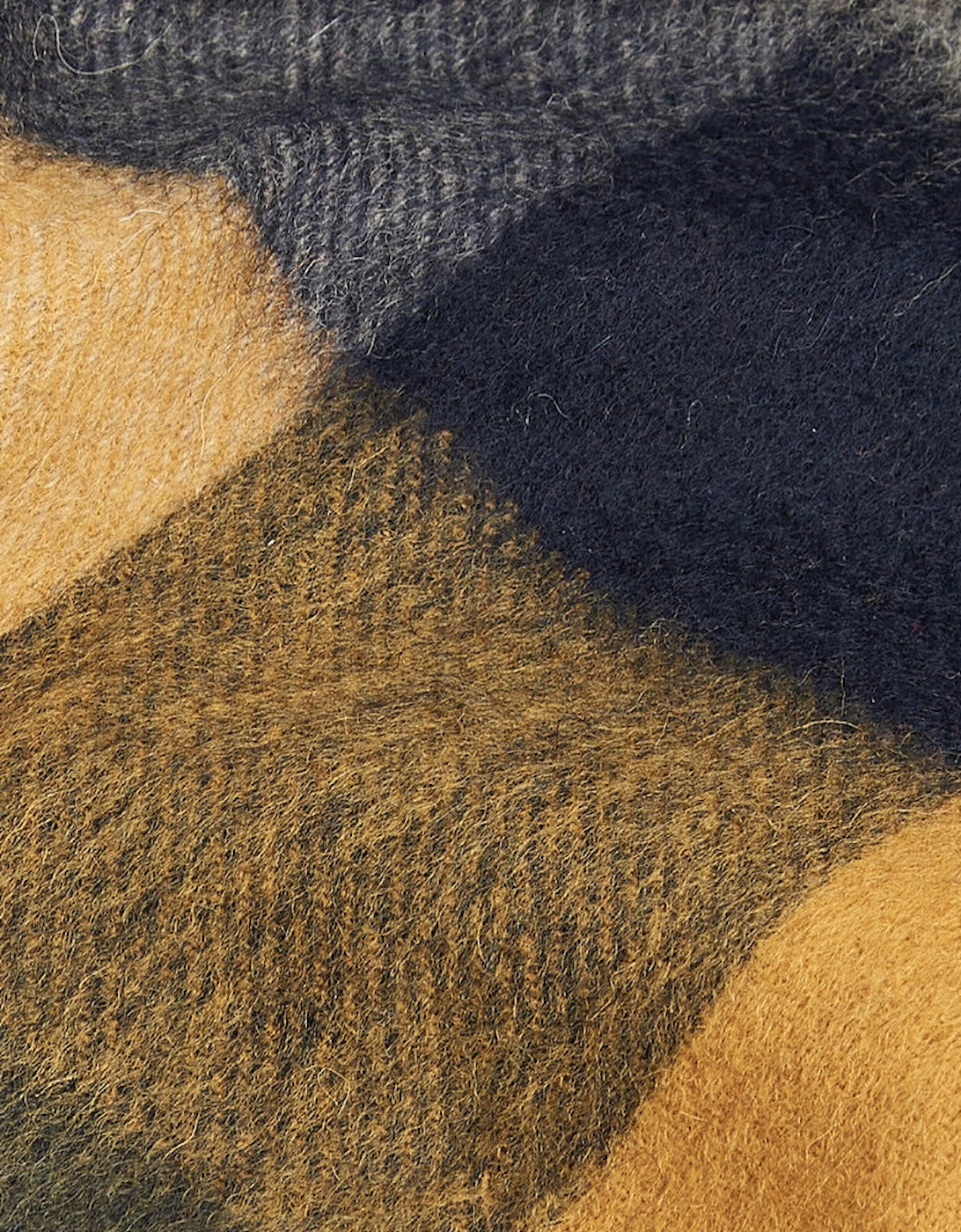 LAMBSWOOL TATTERSALL Scarf Unisex Adults Forest Mist