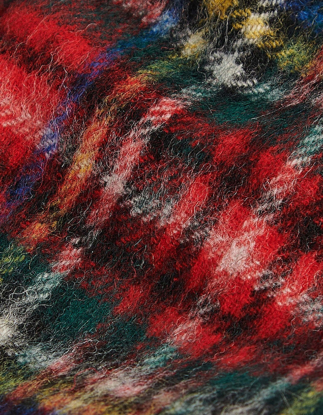 NEW CHECK Unisex Adults Tartan Scarf Black Stewart