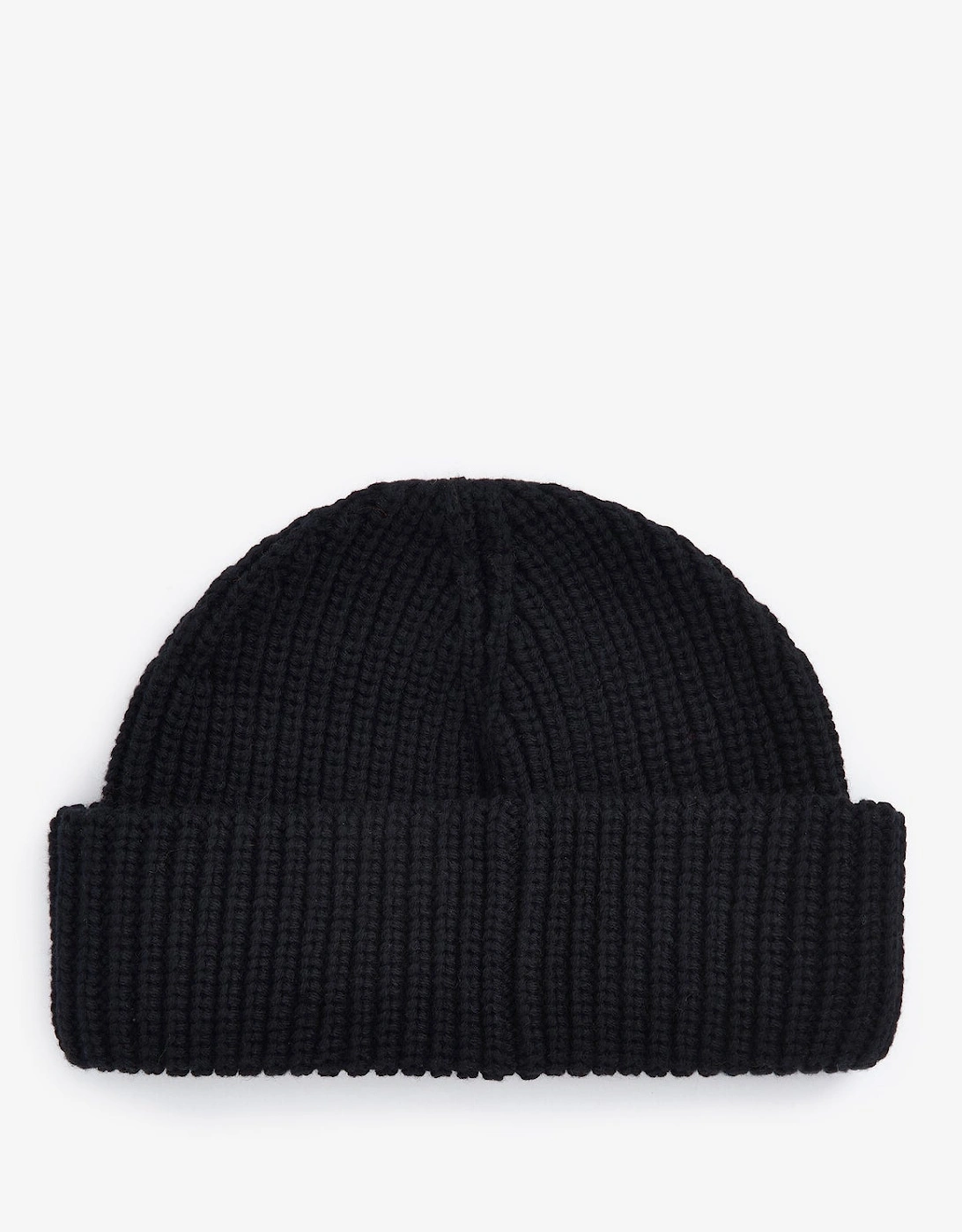MOSELY Mens Fisherman Beanie Black