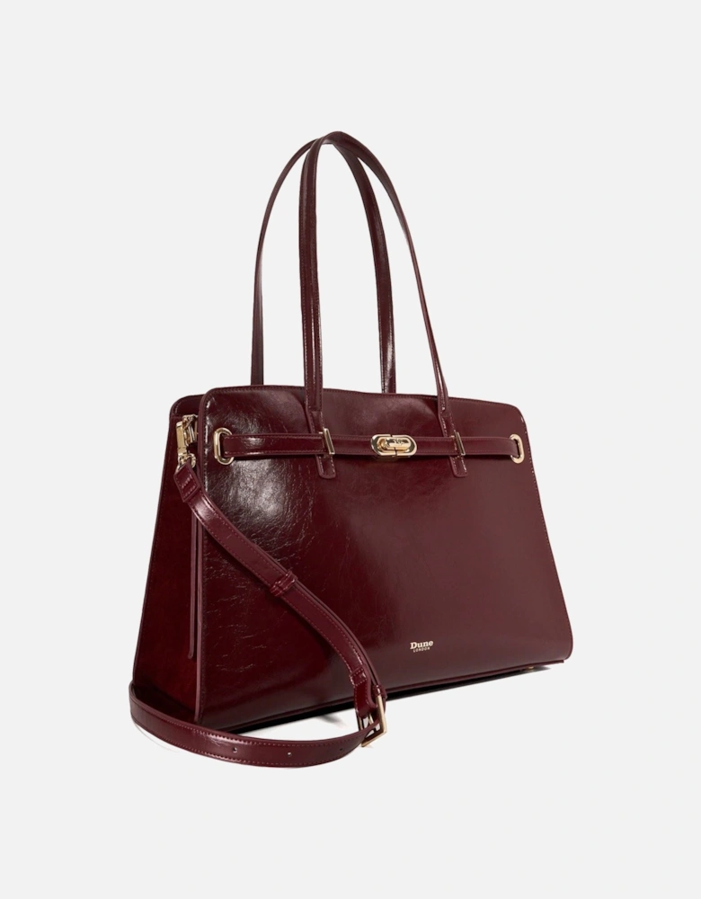Dune Define Women's Red Top-Handle HandBag
