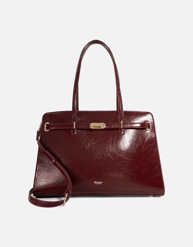 Dune Define Women's Red Top-Handle HandBag