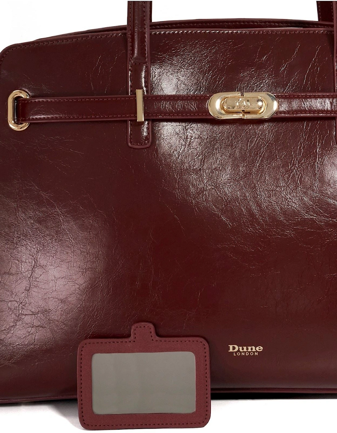 Dune Define Women's Red Top-Handle HandBag