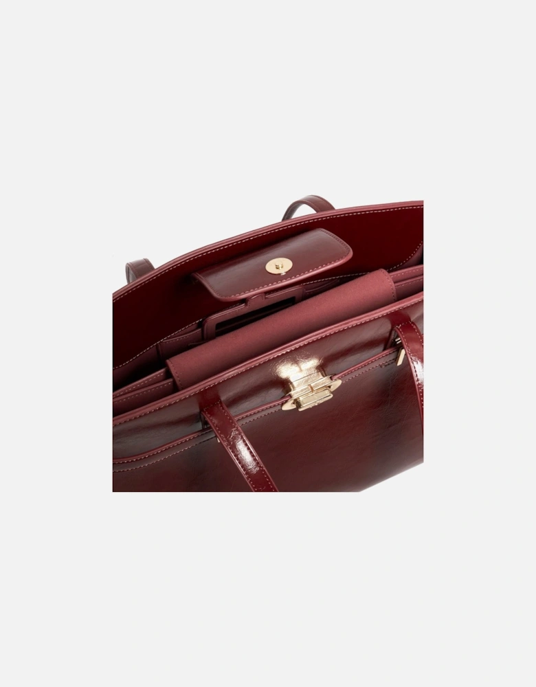 Dune Define Women's Red Top-Handle HandBag