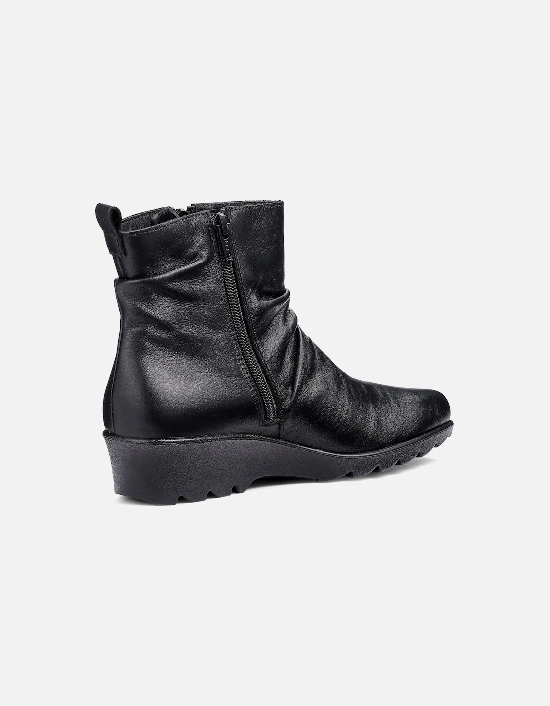 Milton Womens Wide Fit Ankle Boots