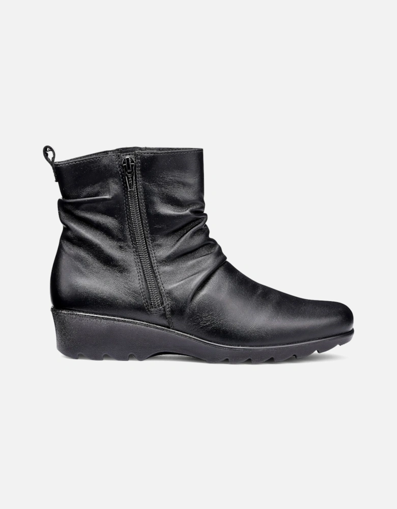 Milton Womens Wide Fit Ankle Boots