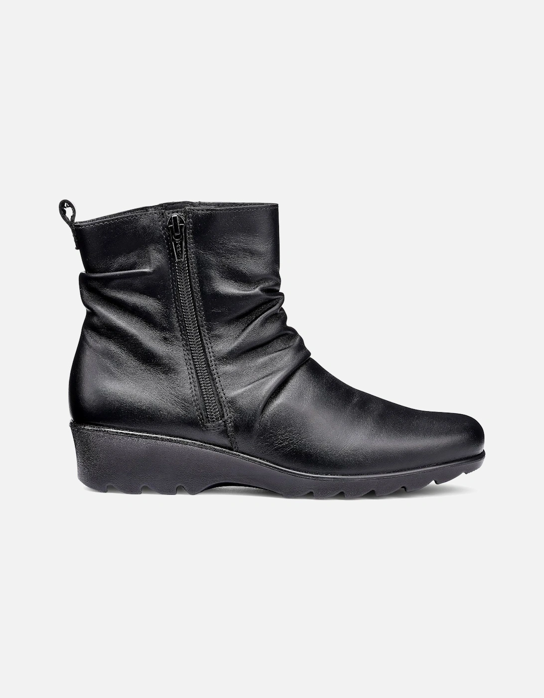 Milton Womens Wide Fit Ankle Boots