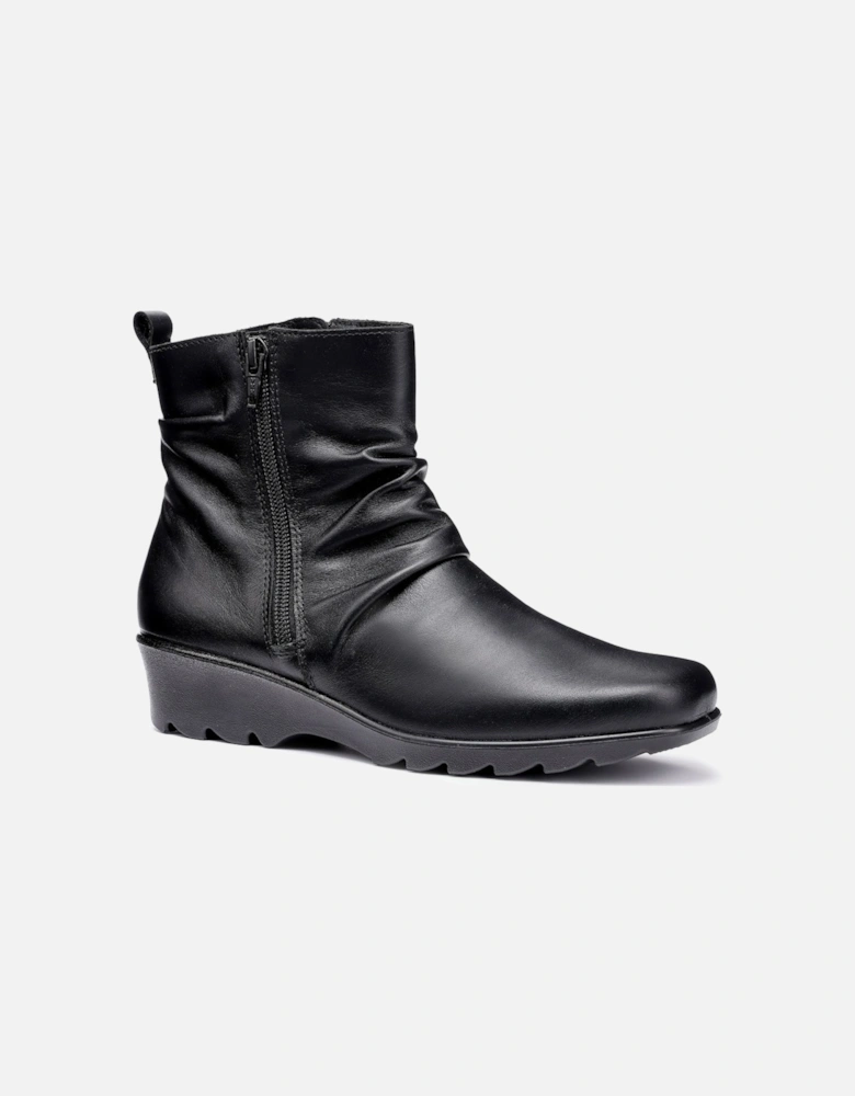 Milton Womens Wide Fit Ankle Boots