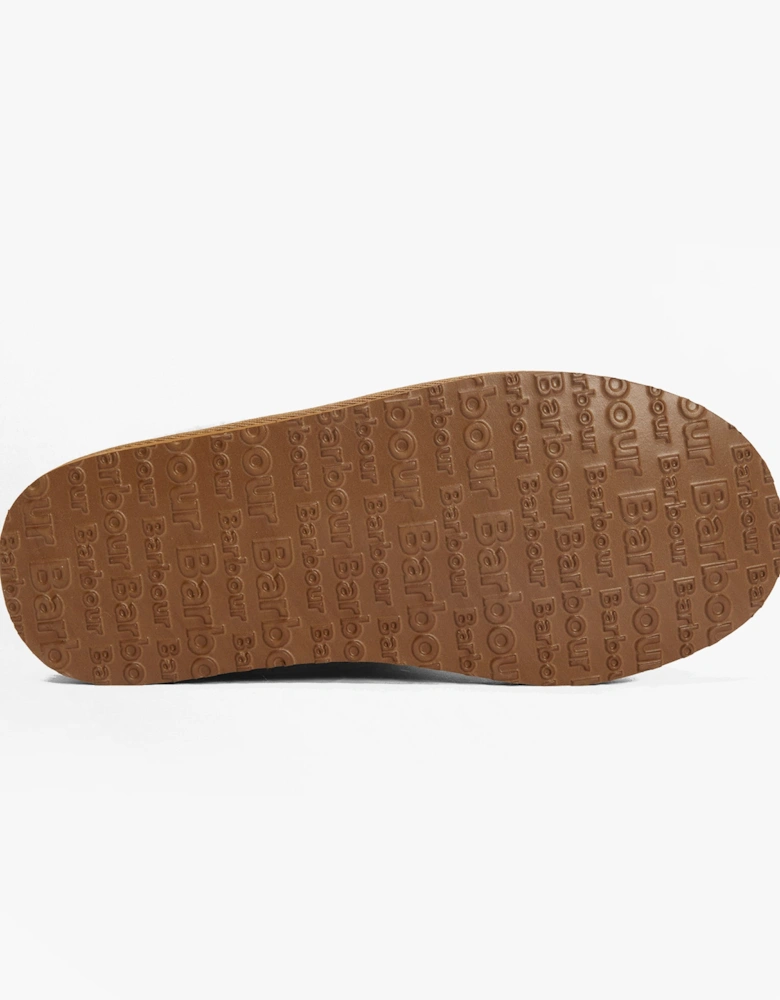 ELOISE Womens Boot Slippers Hessian Tartan