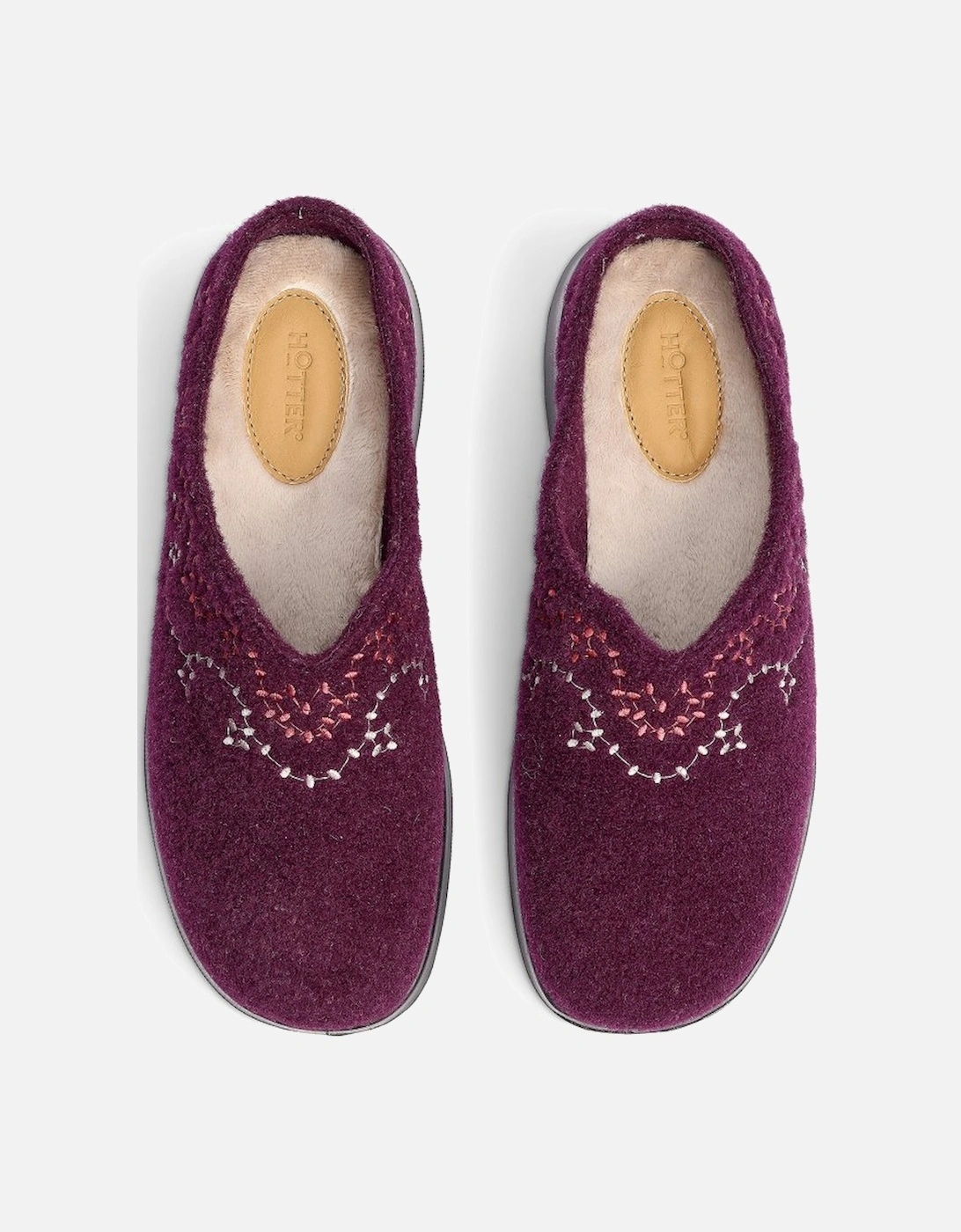 Cuddle Womens Wide Fit Slippers