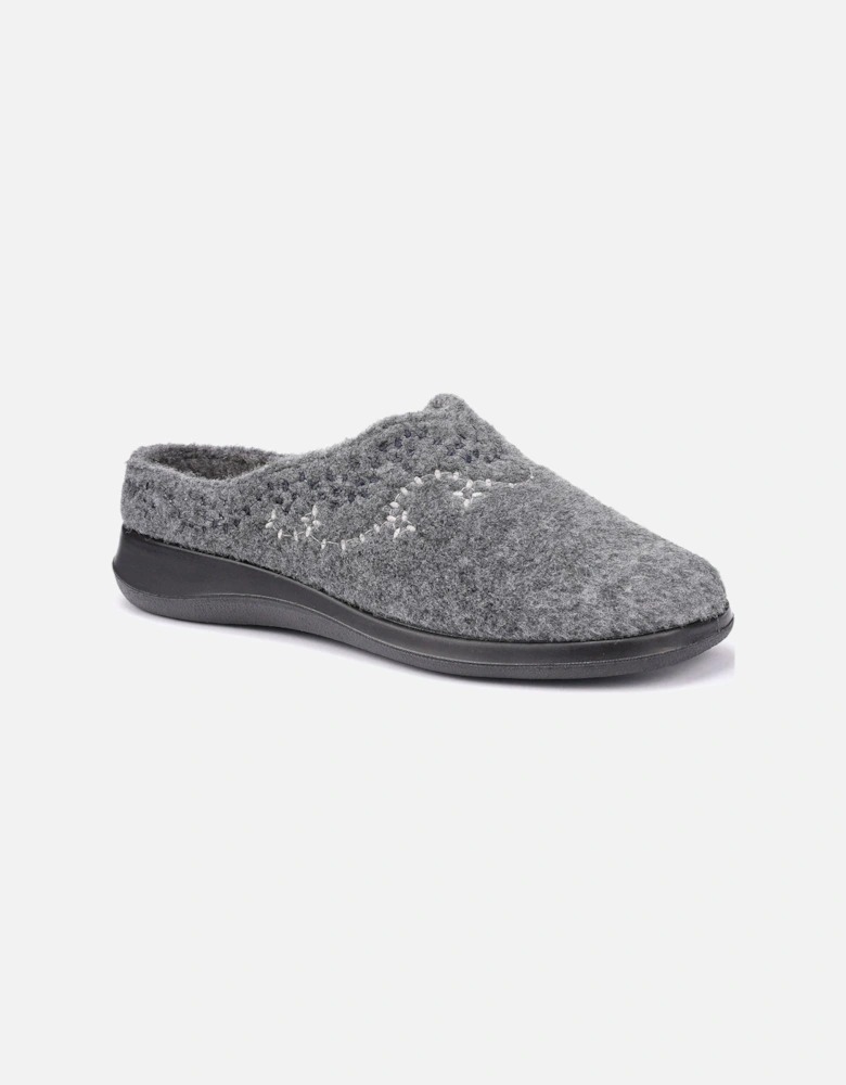Cuddle Womens Wide Fit Slippers