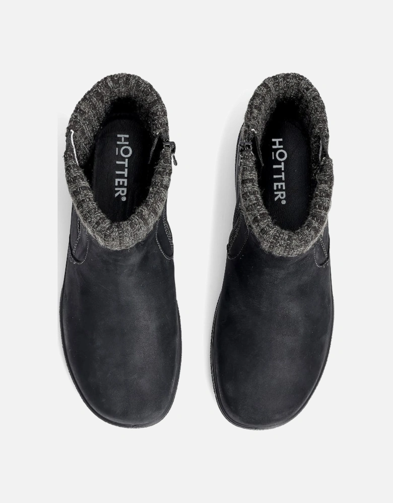 Malham Womens Wide Fit Ankle Boots