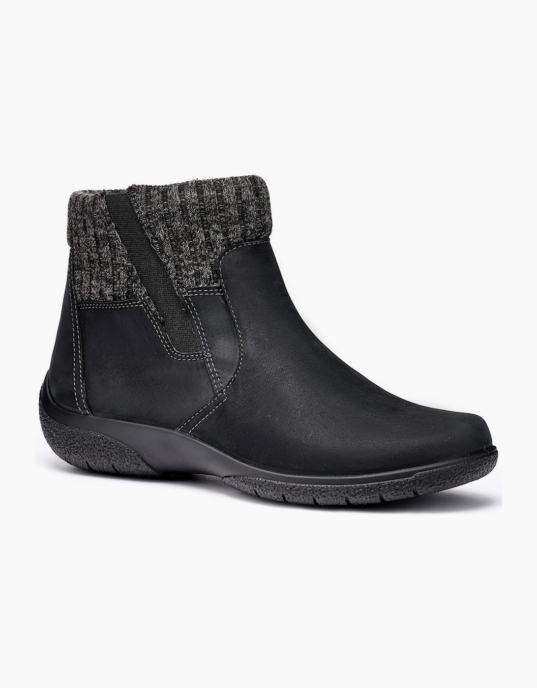 Hotter Women's Black Malham Ankle Boots - Size: 6.5