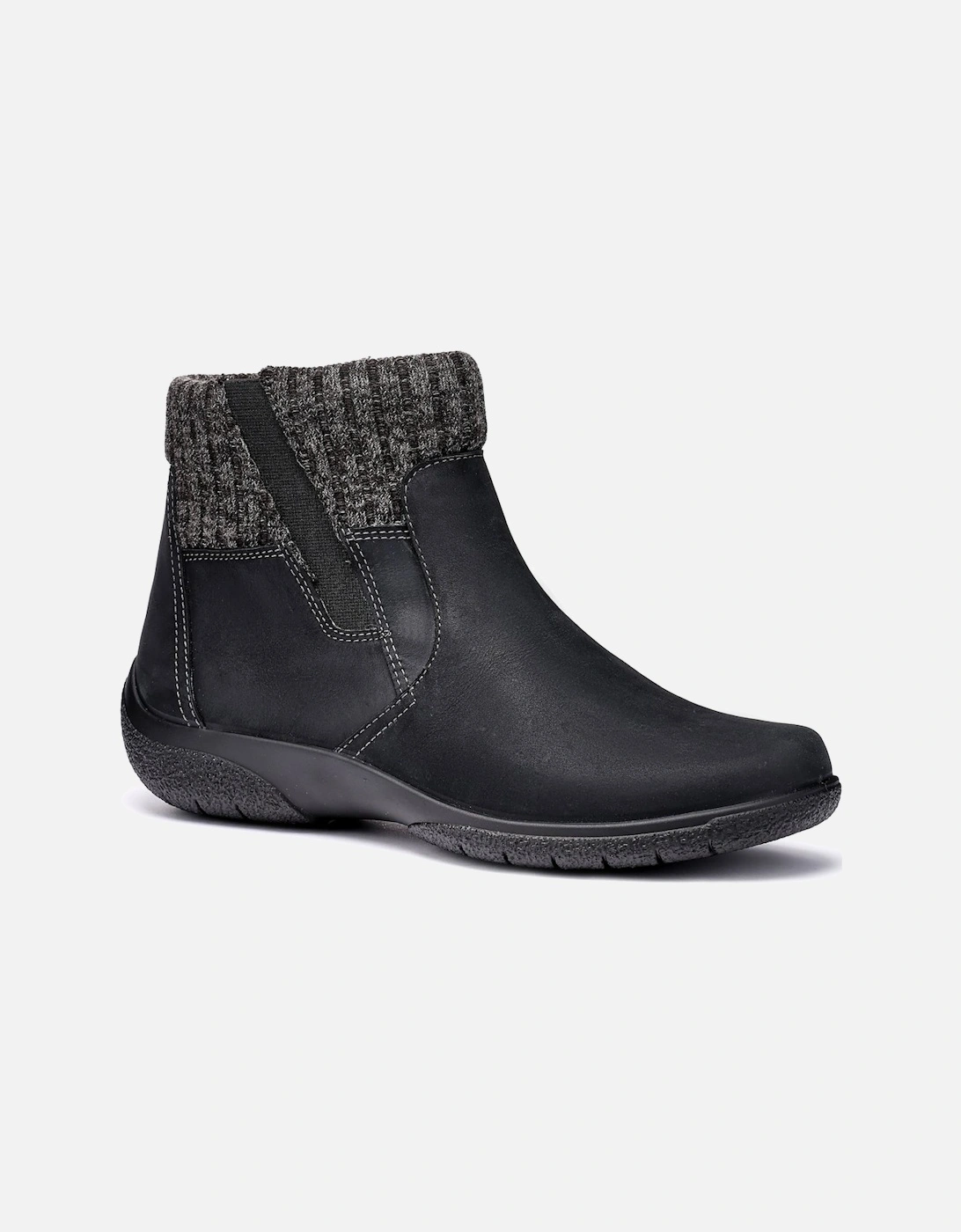 Malham Womens Wide Fit Ankle Boots, 5 of 4