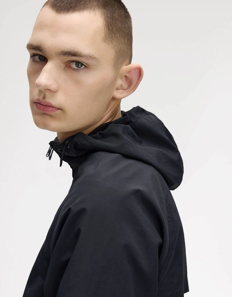 Mens Hooded Shell Jacket - Black 102