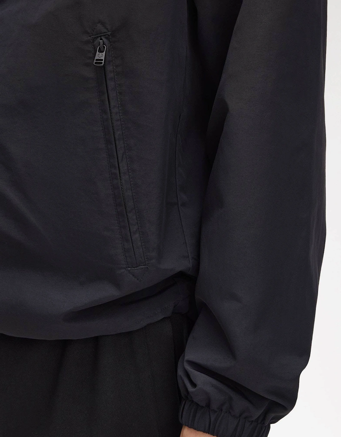 Mens Hooded Shell Jacket - Black 102