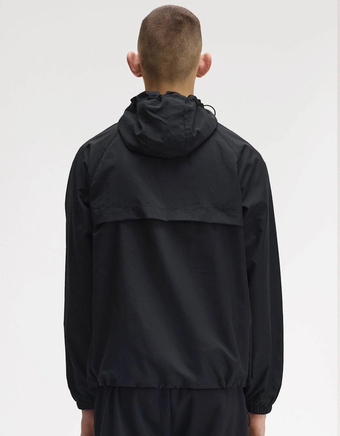 Mens Hooded Shell Jacket - Black 102