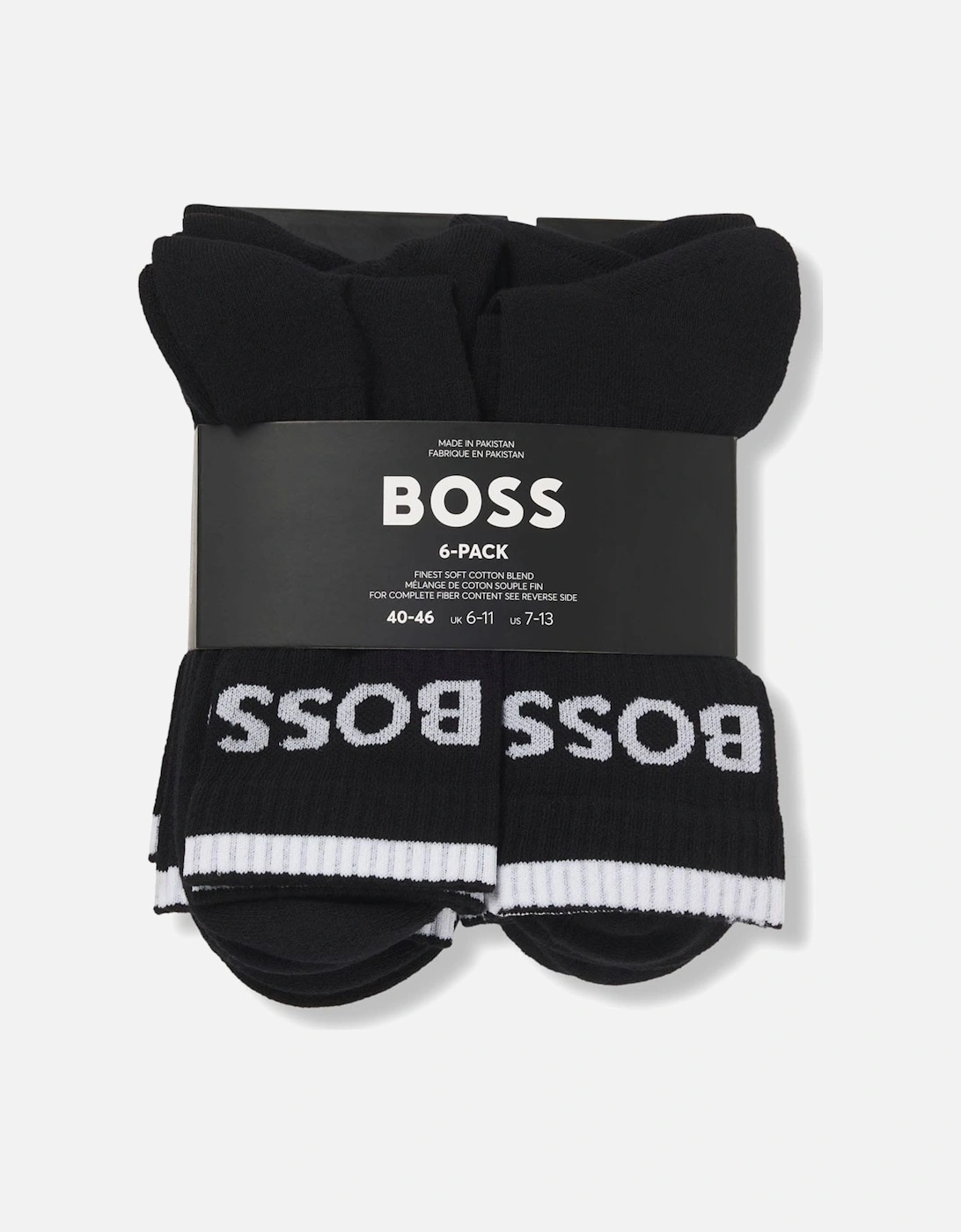 6 Pack of Ribbed Short Socks