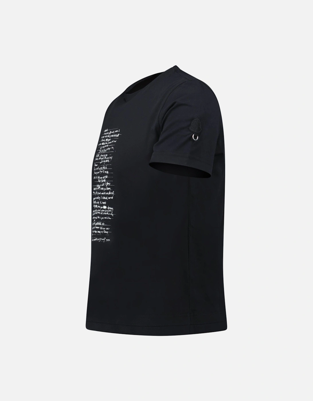 Moncler x Willow Smith Lyric T-Shirt in Black