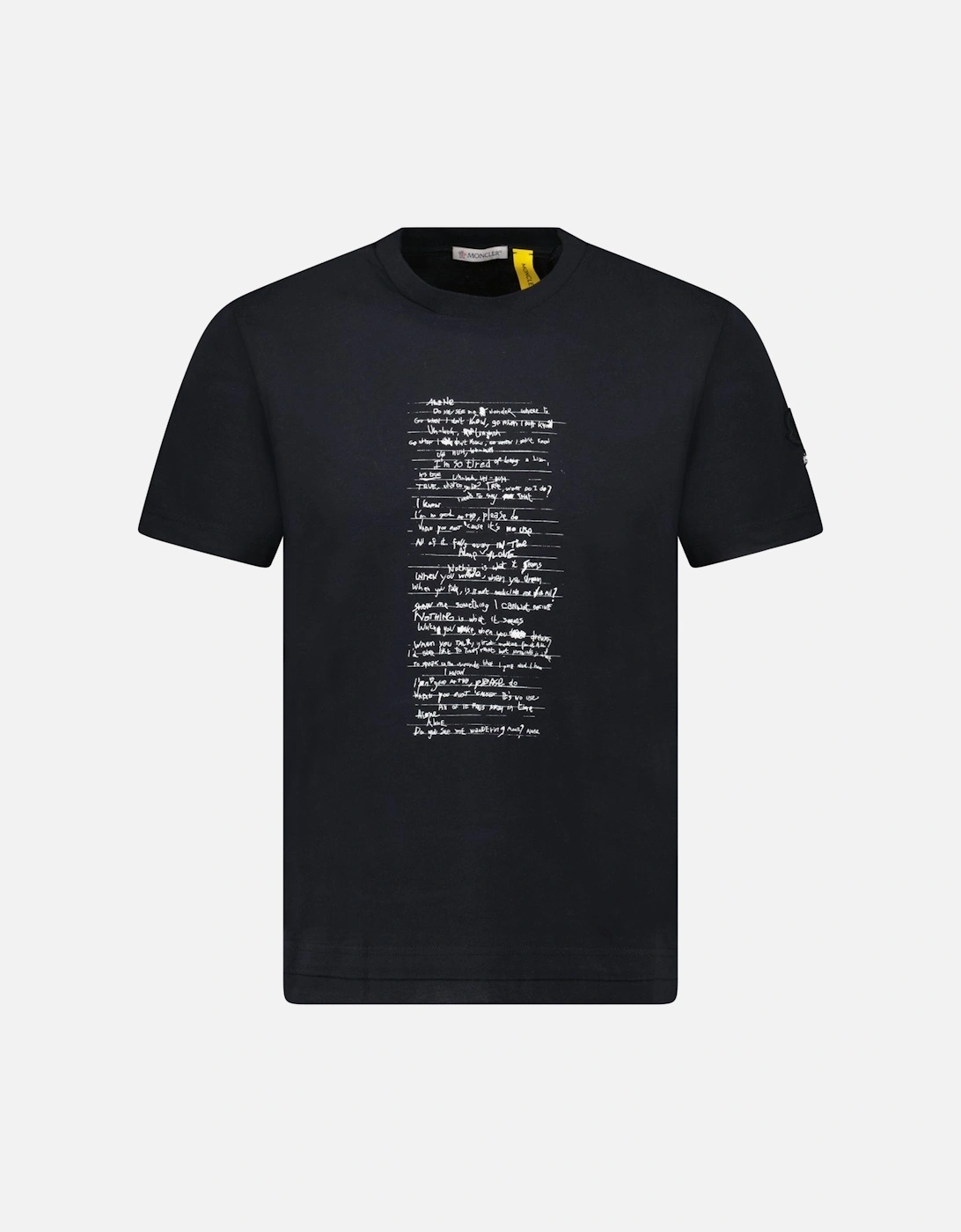 Moncler x Willow Smith Lyric T-Shirt in Black, 4 of 3