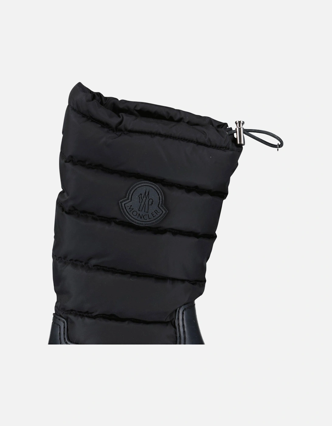 Moncler’s Ginette Rain Boots in Black