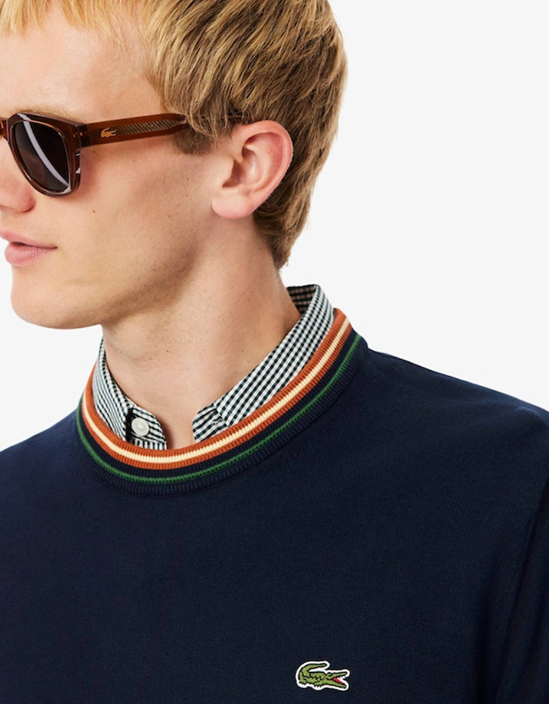 Striped Cotton Jersey Sweater